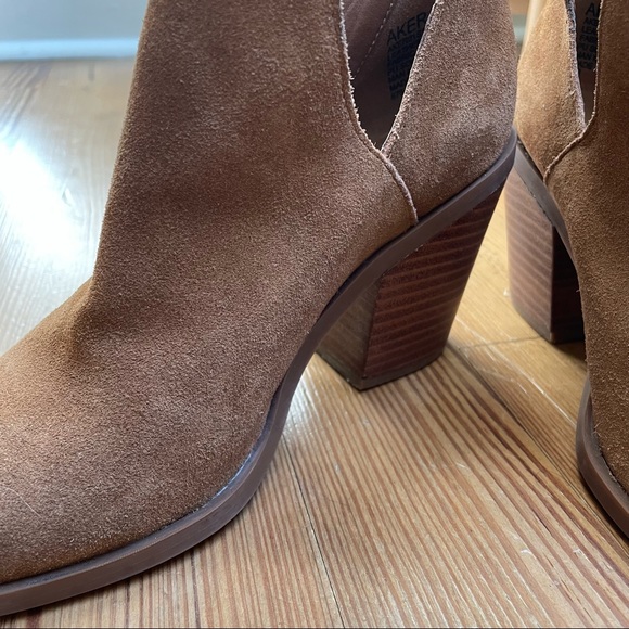 Steve Madden Aker brown sueded leather bootie SIZE 7 - Picture 7 of 12